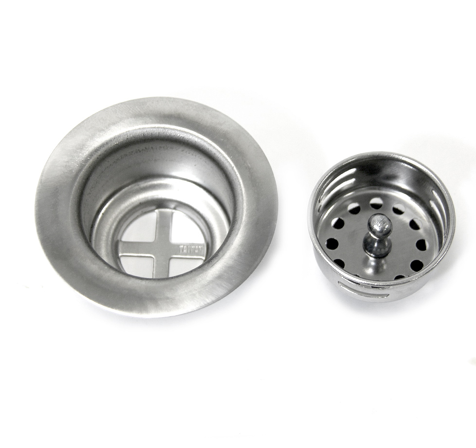 Раковина овальная из нержавеющей стали 305x235x120мм