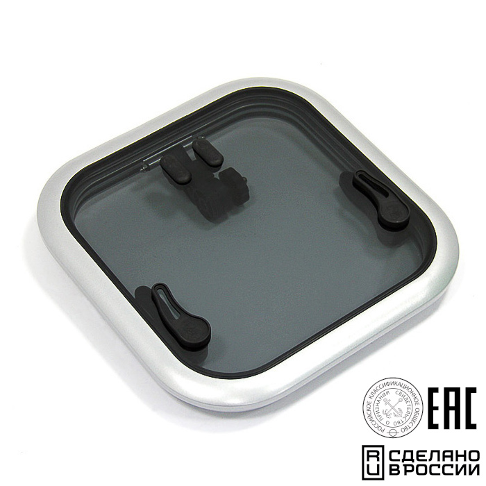 Люк палубный распашной Альбатрос 450х450