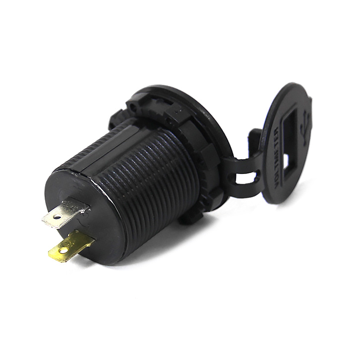 Панель с двойным USB разъемом (5В\4.2А (2.1А+2.1А) и вольтметром NEKEKE