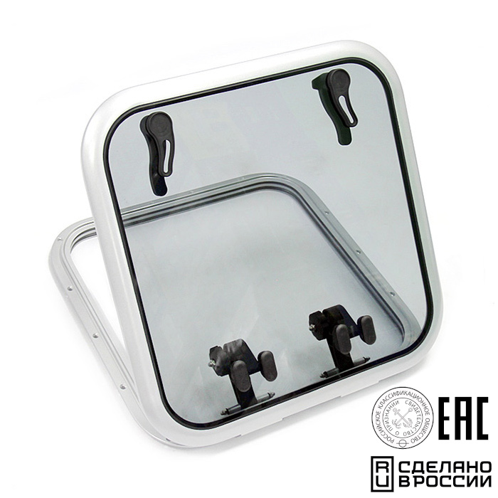 Люк палубный распашной Альбатрос 650x650