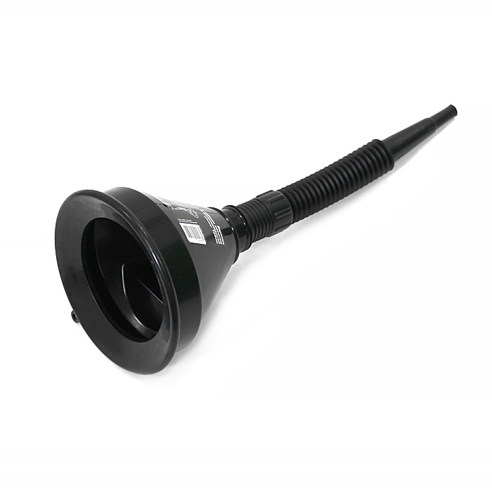 Воронка ГСМ Oktan с непроливайкой, 135 (Черный),  сетчатым фильтром