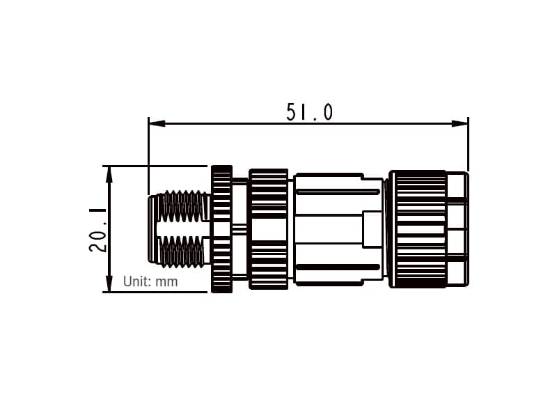 NMEA2000 NMEA2000 Plug, Male / Micro-C