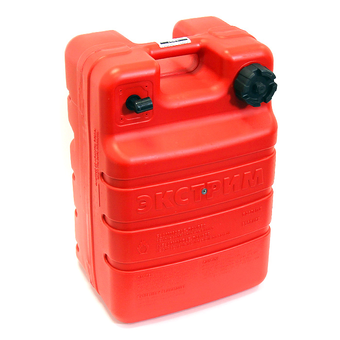 Бак усиленный для лодочных моторов "Экстрим" 24л с фитингом LB-0024-F