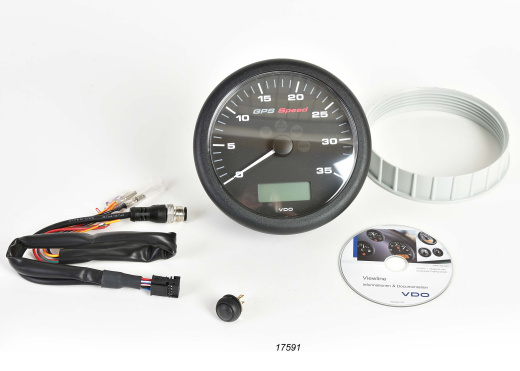 VDO ViewLine GPS Speedometer / 0 - 35 knots
