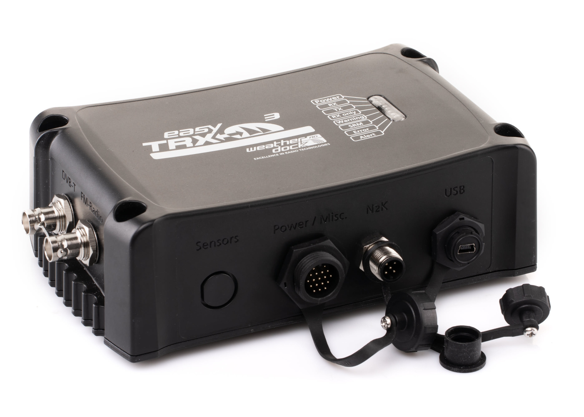 WEATHERDOCK AIS-Transponder easyTRX3-IS-IGPS-N2K-IDVBT-DAB