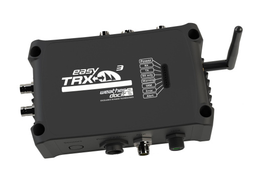 WEATHERDOCK AIS-Transponder easyTRX3-IS-IGPS-N2K-WIFI-IDVBT-DAB