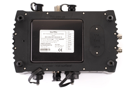 WEATHERDOCK AIS-Transponder easyTRX3-IS-IGPS-N2K-WIFI-IDVBT-DAB