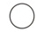 VISATON Sealing Ring for Broadband Speakers / 6.5