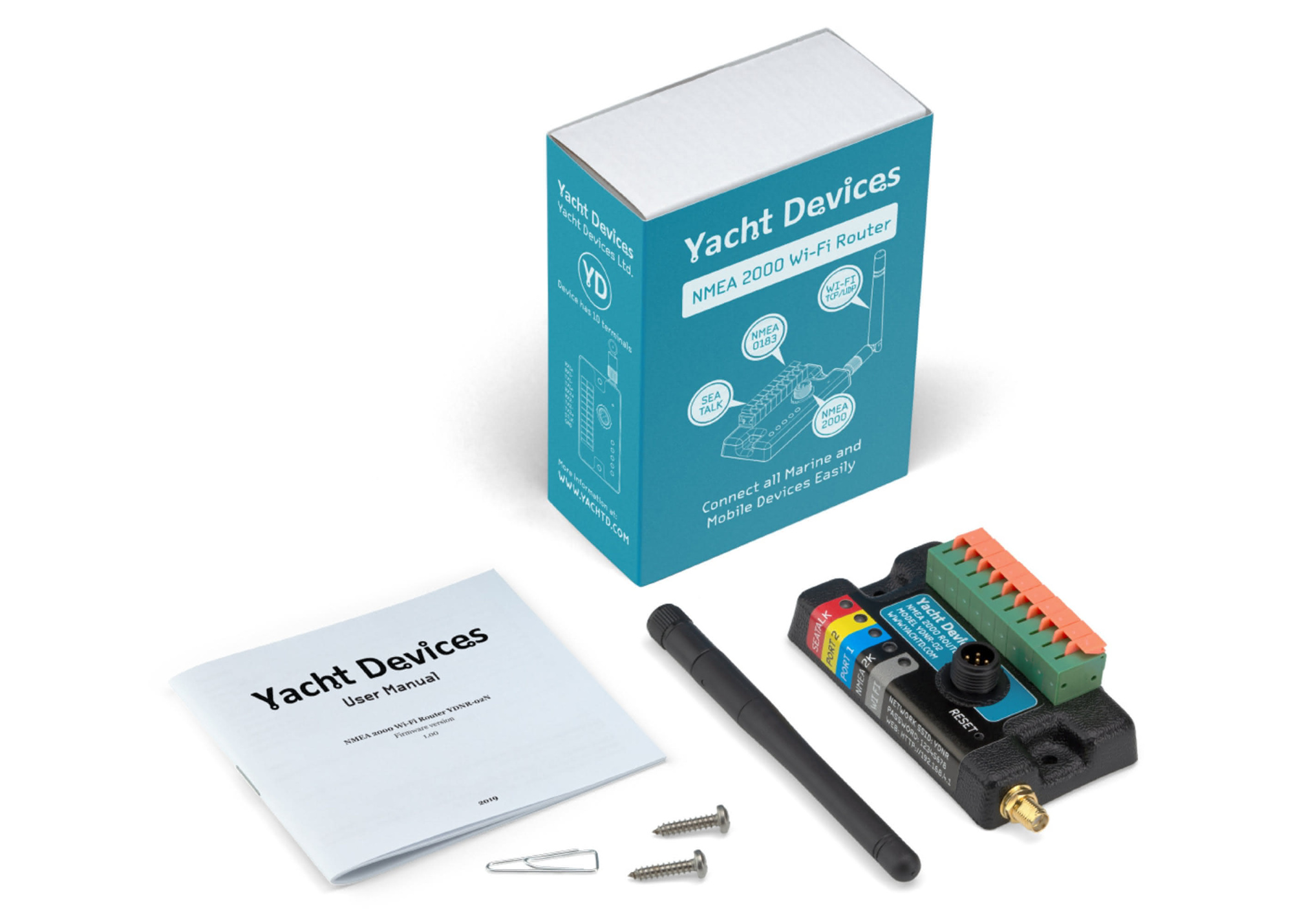 YACHT DEVICES NMEA2000 Wi-Fi Router