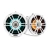 Fusion® Signature Series 3 Marine Wake Tower Speakers– морские динамики 6,5" 230 Вт для вейк-катеров, белый, с иллюминацией CRGBW