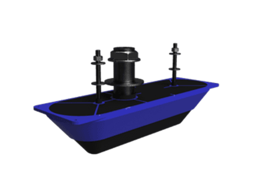 SIMRAD StructureScan 3D Transducer Stainless Steel Thru-Hull Single