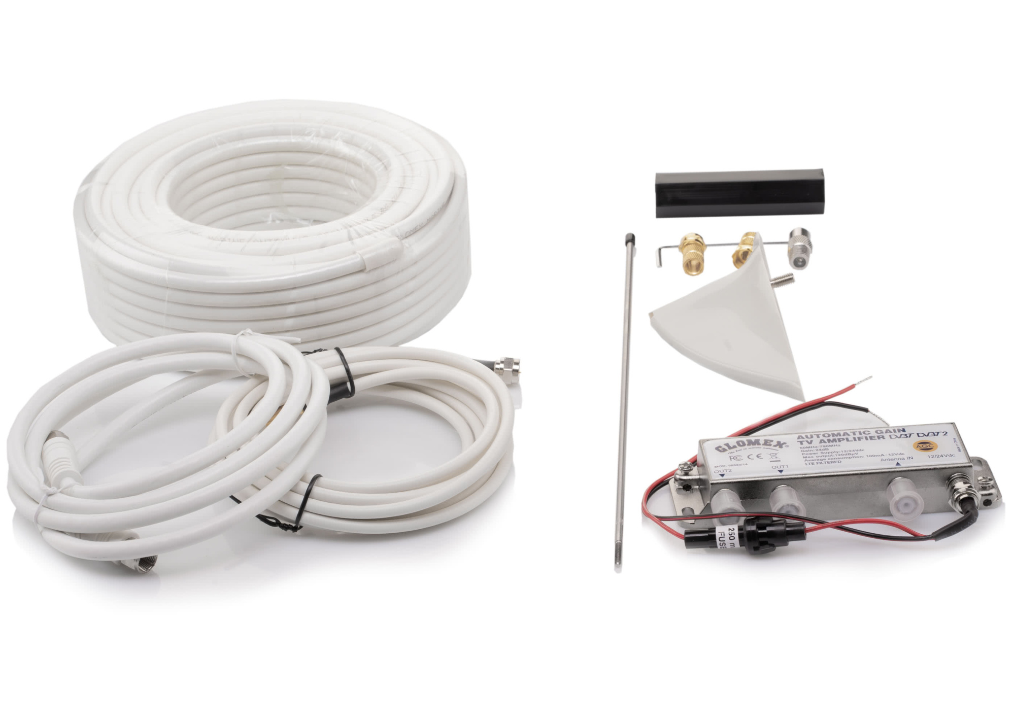 GLOMEX Digital Radio Antenna NASHIRA / DVB-T2 and DAB