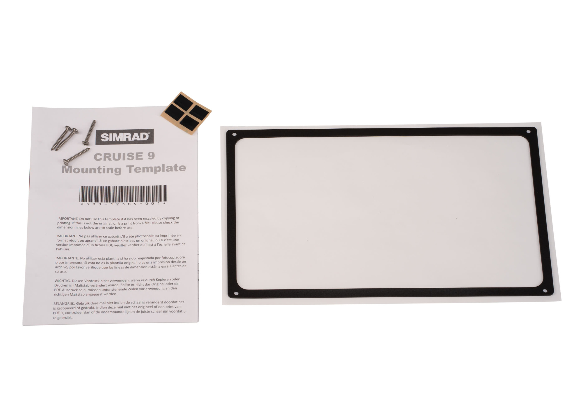 SIMRAD Installation Kit for Cruise 9