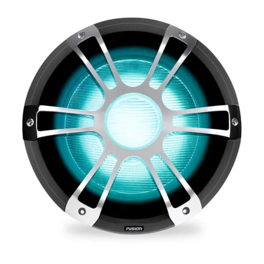 Fusion® Signature Series 3 Marine Subwoofers – морской сабвуфер «спортивный хром» 12" 1400 Вт с CRGBW