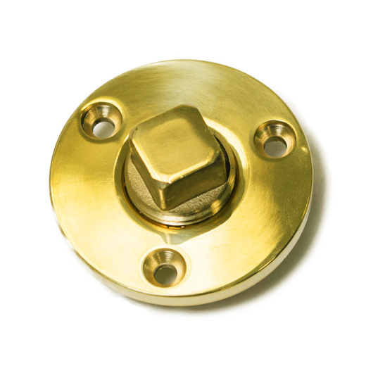 Заглушка дренажная SUNFINE с резьбовой пробкой, латунь