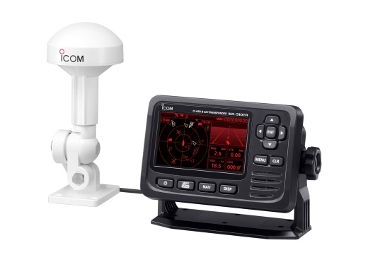 ICOM MA-510TR AIS Transponder with Display and GPS Antenna