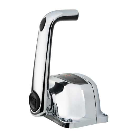 Контроллер горизонтального крепления, один мотор, хромированный