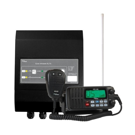 Речная УКВ радиостанция NavCom CPC-300 (комплект для судов РРР)