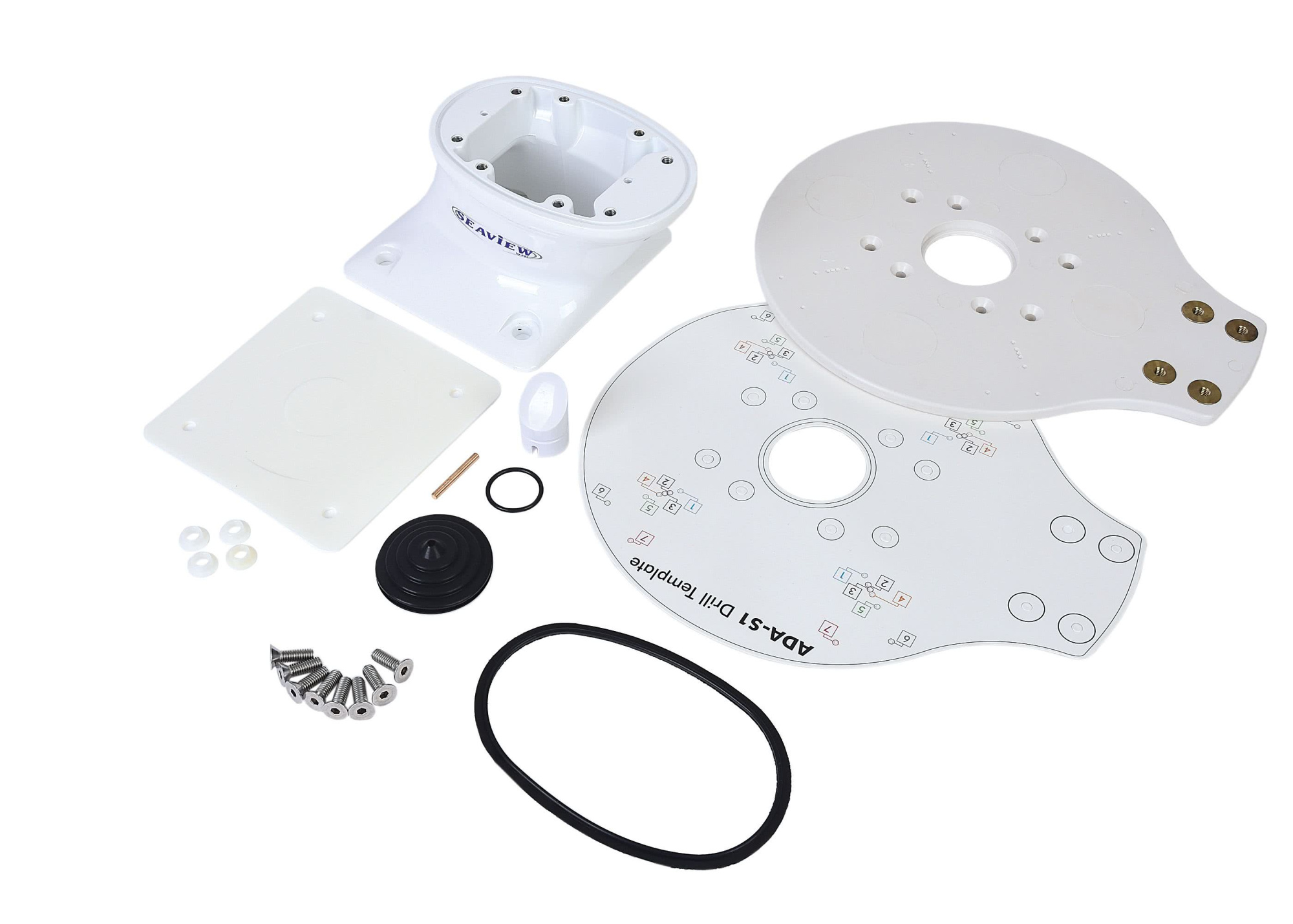 SEAVIEW SAT5 Satellite/Dome Holder, Height: 130 mm