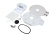 SEAVIEW SAT5 Satellite/Dome Holder, Height: 130 mm