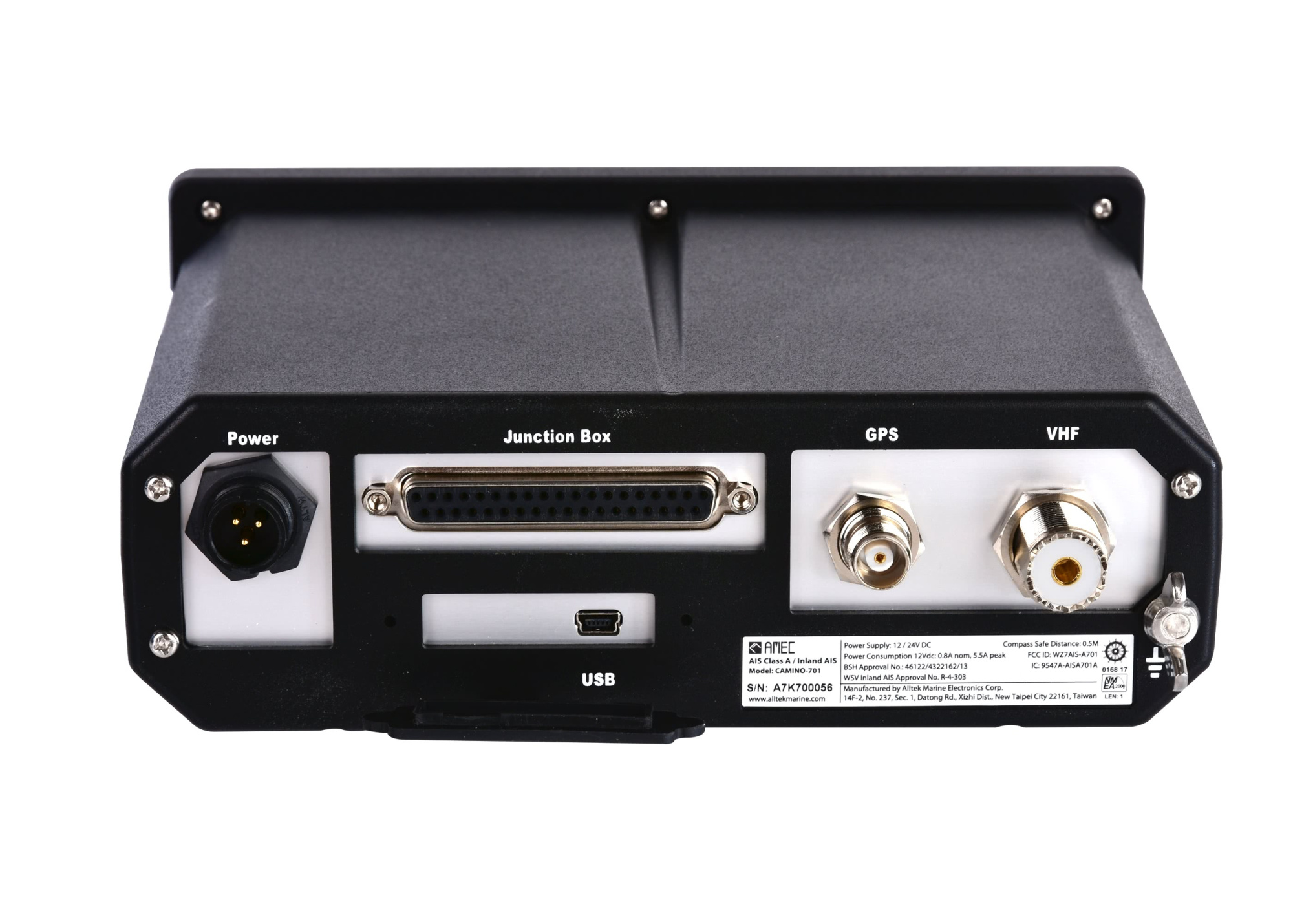 AMEC CAMINO-701 CLASS A AIS Transponder