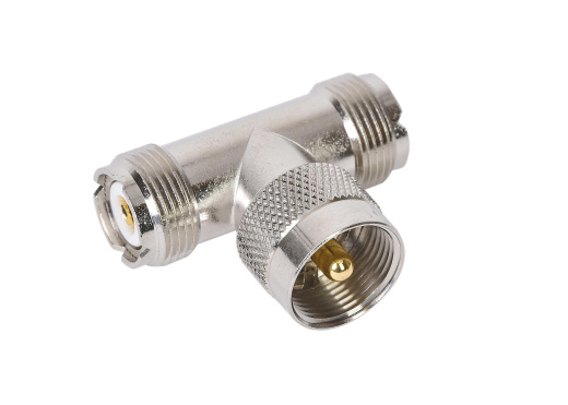UHF-T-Piece, 2x PL258 Sockets / 1 x PL259 PlugView Ratings (1)