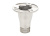 GLOMEX Stainless Steel Antenna Base / BSP thread