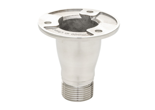 GLOMEX Stainless Steel Antenna Base / BSP thread