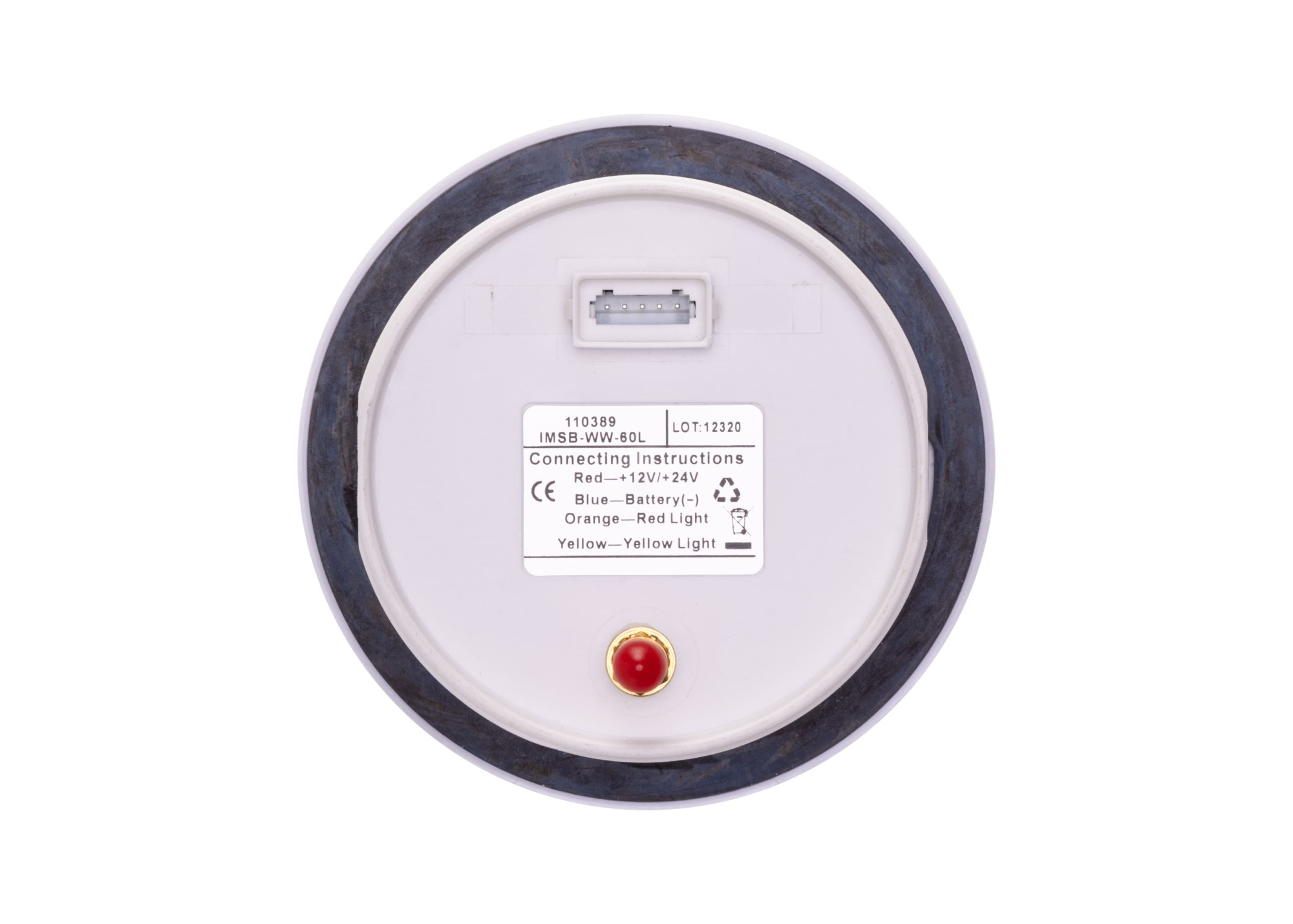 WEMA GPS Speedometer / white / 60 knots