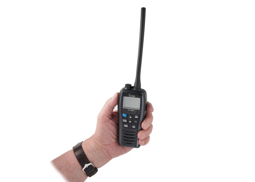 ICOM IC-M25EURO VHF Marine Radio, metallic-grey