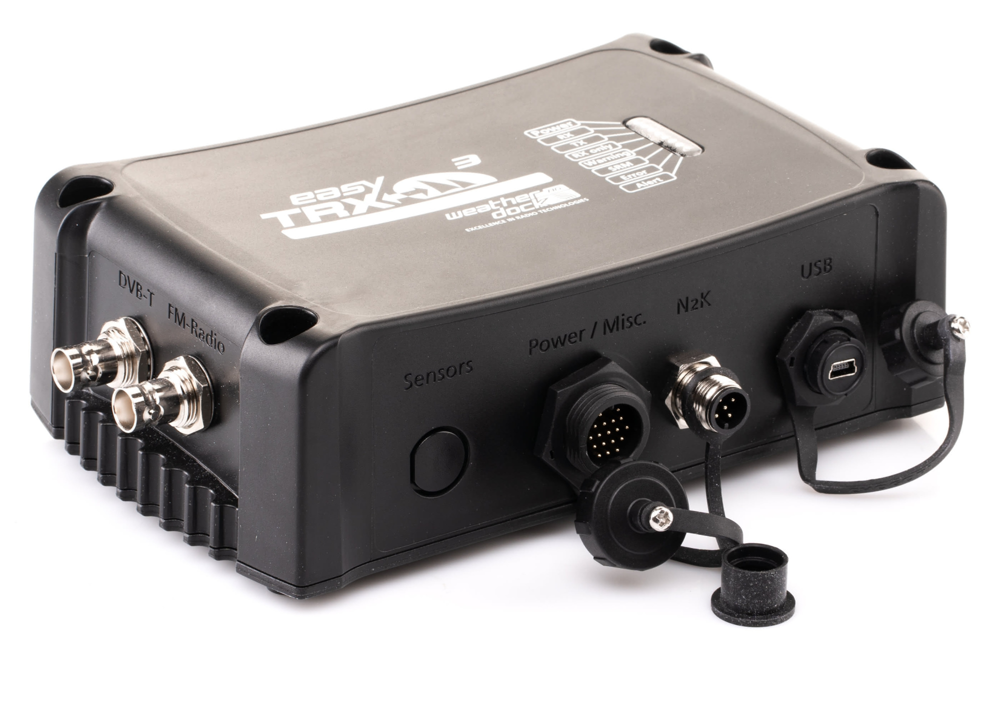 WEATHERDOCK AIS-Transponder easyTRX3-IS-IGPS-N2K-WIFI-IDVBT-DAB