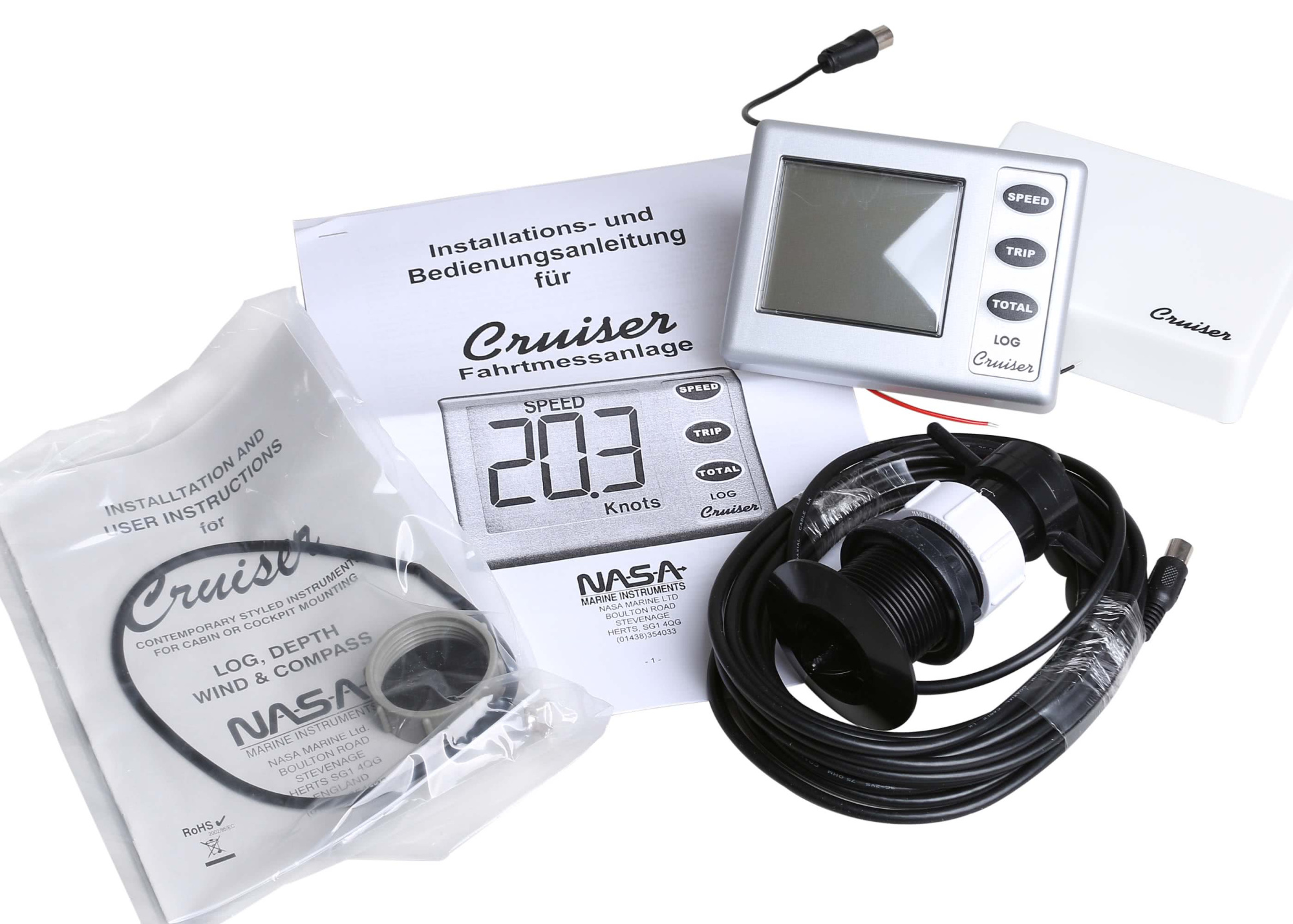 NASA MARINE CRUISER Log (Instrument / Sensor)