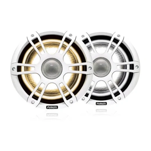 Fusion® Signature Series 3 Marine Speakers– коаксиальные морские динамики «спортивный белый» 6,5" 230 Вт со светодиодной иллюминацией CRGBW