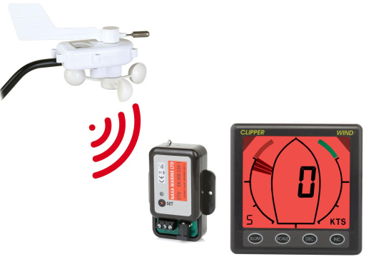 NASA MARINE CLIPPER Wireless Wind (plus sensor)
