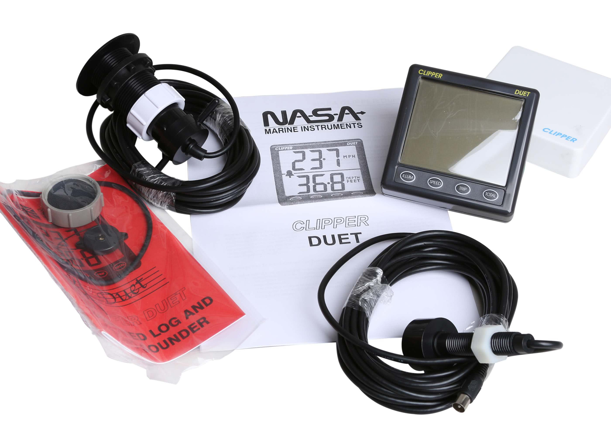 NASA MARINE CLIPPER Duet Echo-Sounder/Log