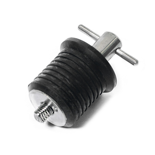 Пробка резиновая сливная SUNFINE 25 мм с вентилем фиксатора