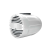 Hertz HTX 8 M-FL-W Coax 8' Flat White