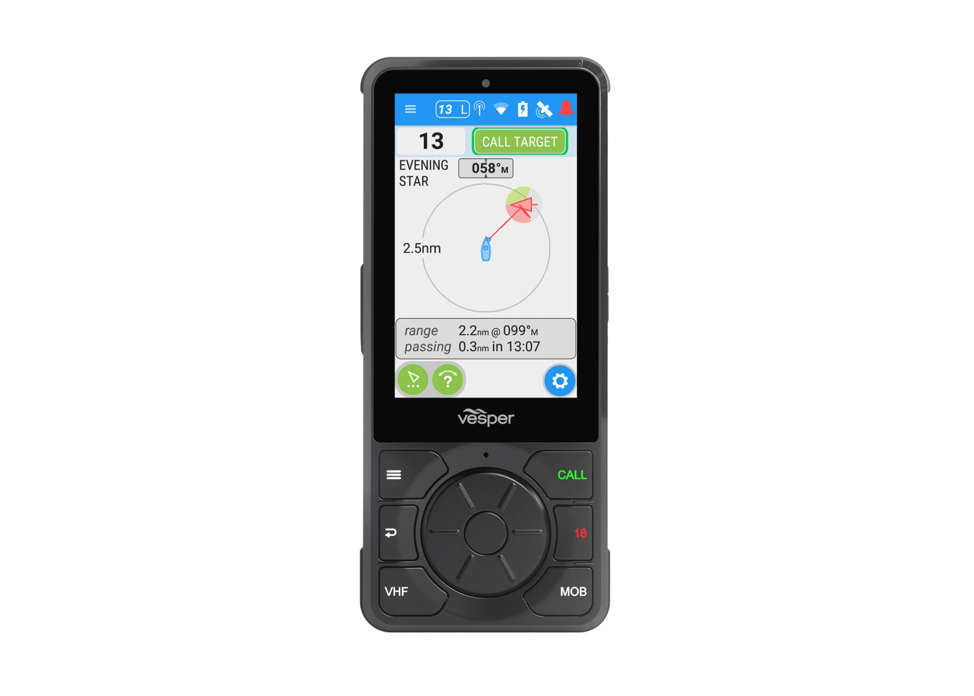 VESPER H1P Portable Handset for CORTEX V1