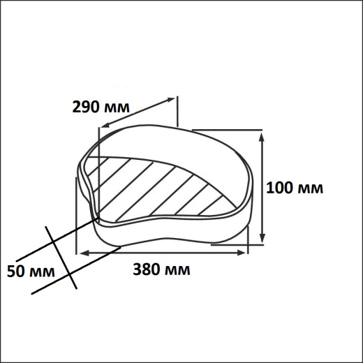 Сиденье Pro Casting Seat, серое