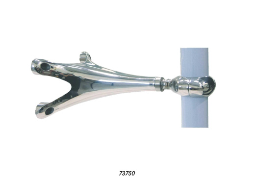 GLOMEX Antenna Extension Bracket / stainless steel