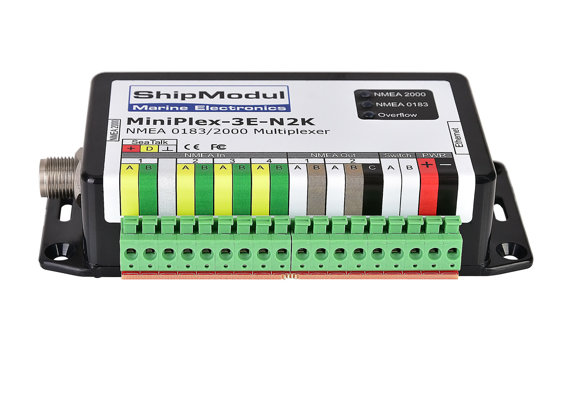 NMEA0183 Multiplexer with Ethernet and NMEA2000 MiniPlex-3E-N2K
View Ratings (2)