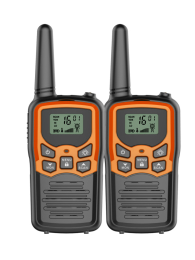 Комплект радиостанций MDI Mini Orange (чёрный/оранжевый)