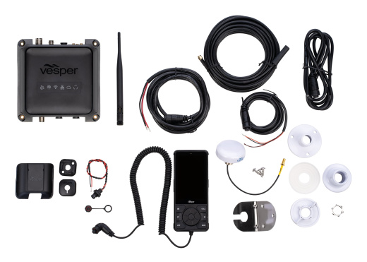 VESPER CORTEX V1 Black Box VHF Marine Radio / with integr. AIS-SOTDMA Transponder
