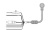 RAYMARINE Power/Data Cable/Video Cable 1.5M angular plug