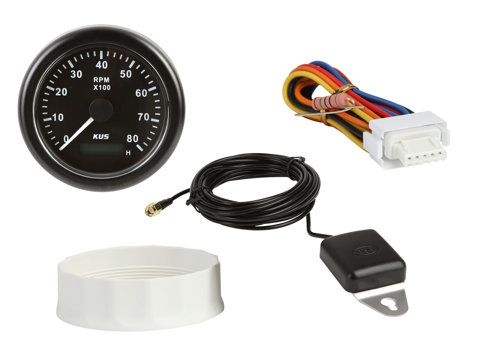 KUS Speedometer with GPS / 0-30 knots