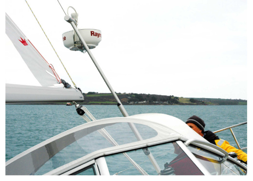 SCANSTRUT Gimbal Backstay Radar Mount / Type 1