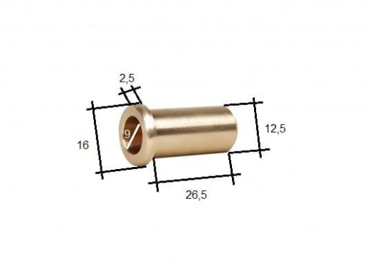 RAYMARINE Mounting socket for tiller pilot