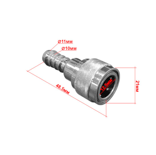 Коннектор топливный SUNFINE тип TOHATSU, 10мм, 3GF-70250-0