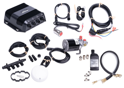SIMRAD Outboard Autopilot Set incl. PUMP-1 Hydraulic Pump / Point-1 GPS Antenna