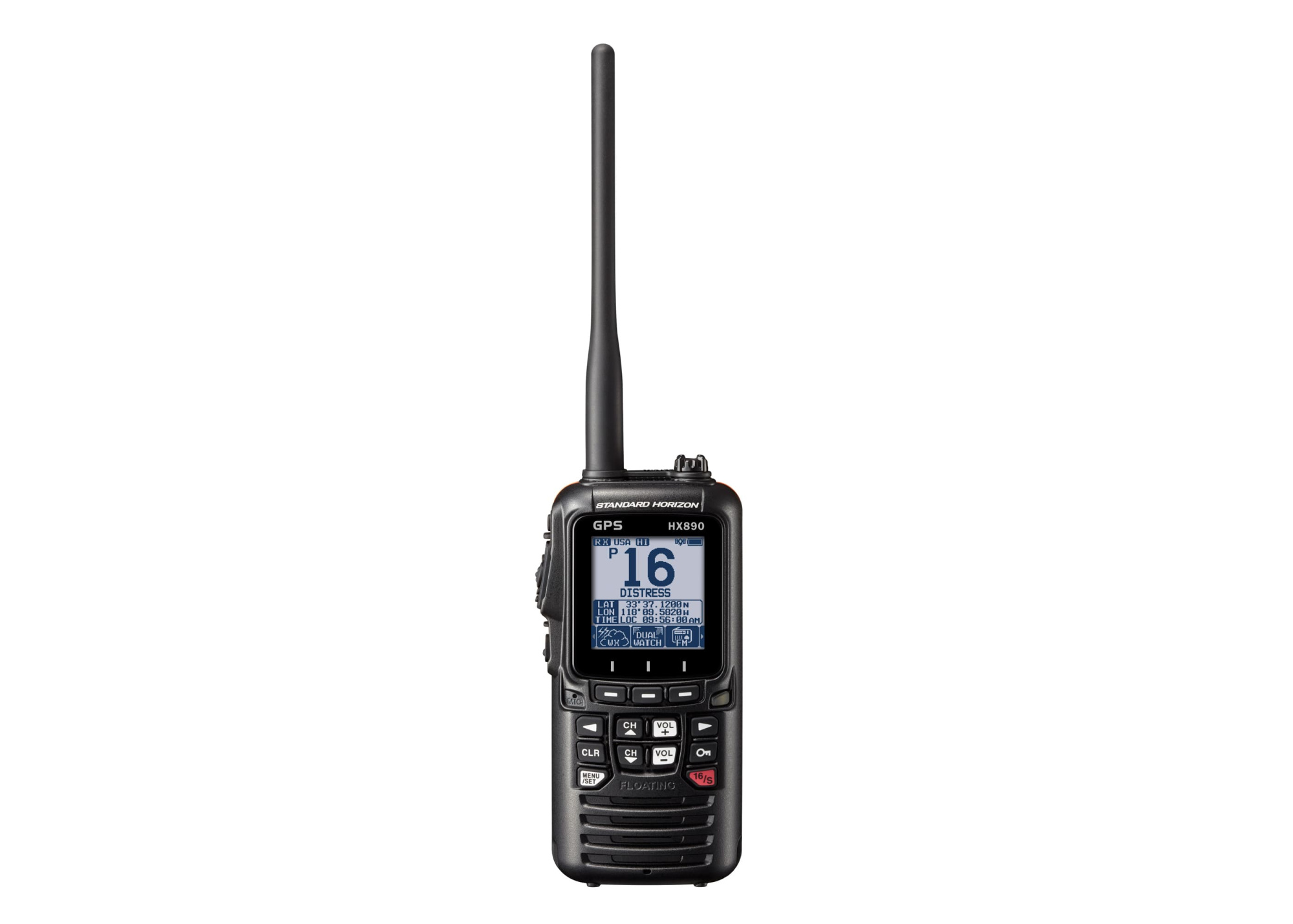 STANDARD HORIZON DSC-Handheld Radio HX890E / black